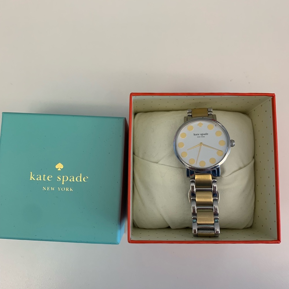 Kate Spade Silver and Gold Watch